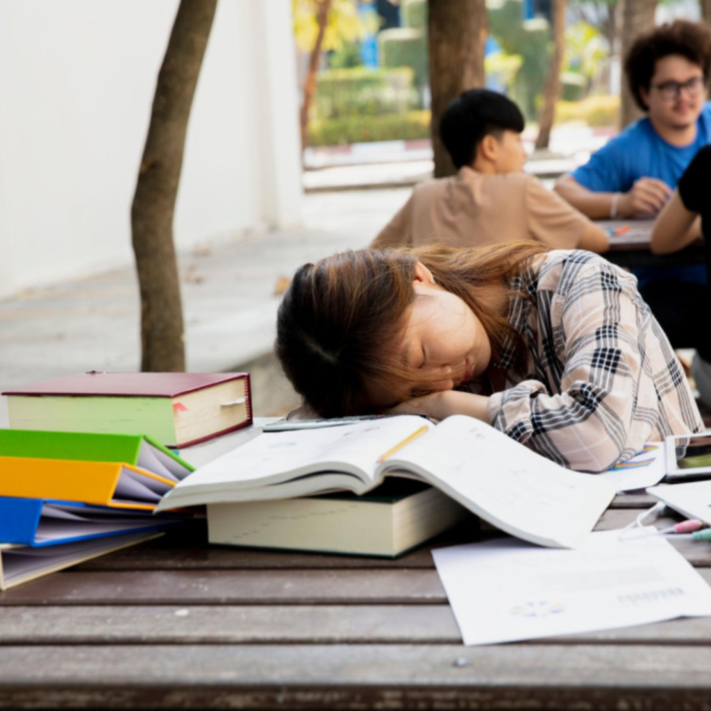 students feel guilty when they take a break