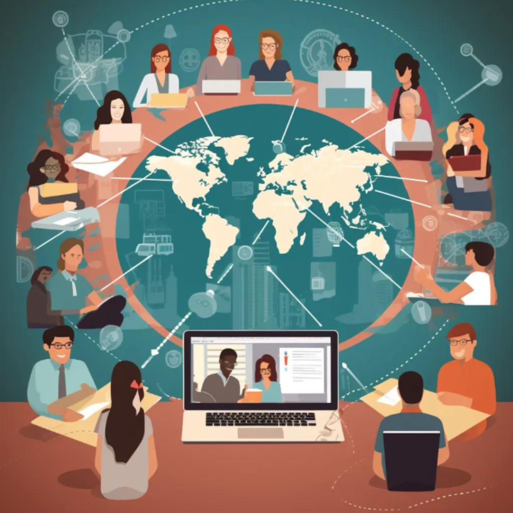 Learning Through Global Networks